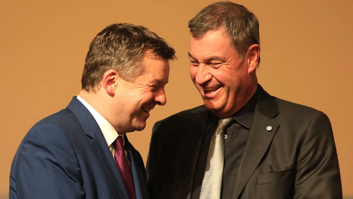 Markus Söder begeistert CDU-Anhänger im Harz mit Klartext und Pointen.
