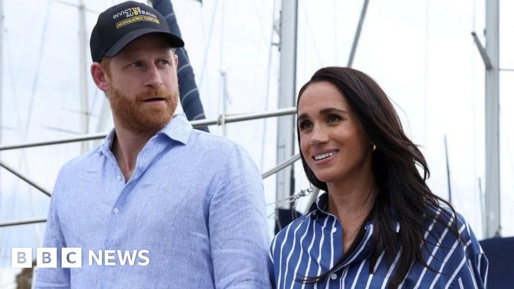 Prince Harry and Meghan land in UK days after announcing move