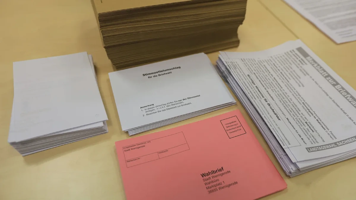 Stadt verschickt Unterlagen doppelt: Schon wieder Wahlpanne in Sachsen-Anhalt