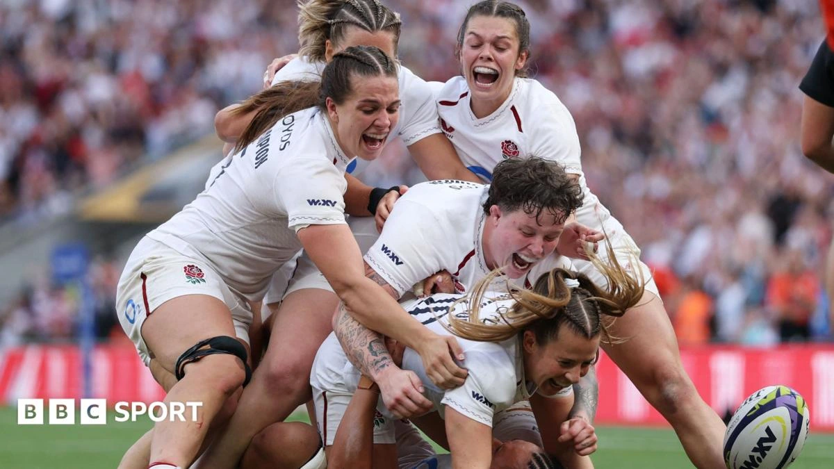 England's Harrison scores last-gasp try to beat Black Ferns