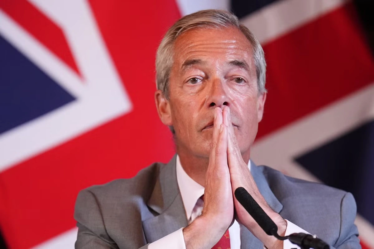 Tories leapfrog Reform UK as Nigel Farage’s party slumps to third in latest poll