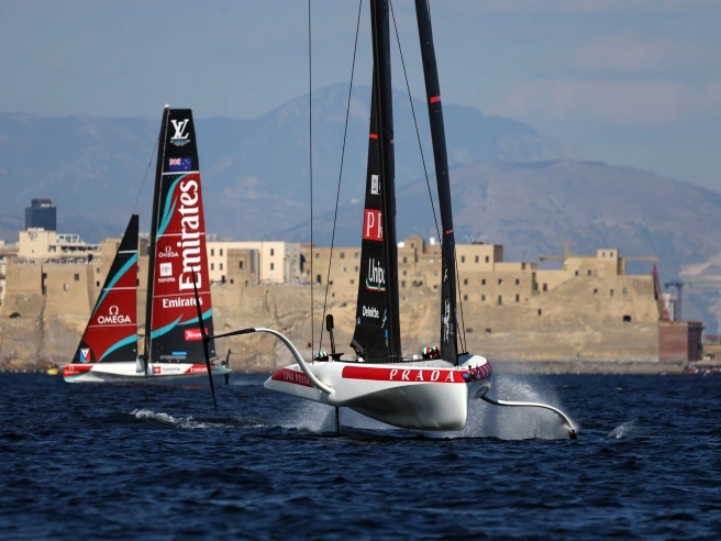 America's Cup: Luna Rossa batte anche New Zealand e vince la regata preliminare di Napoli