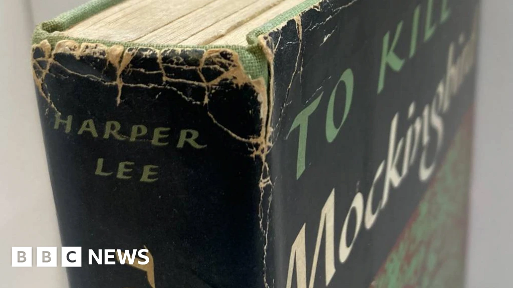 Harper Lee first edition novel found in Oxfam shop