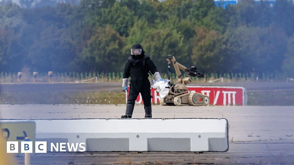 Germany says Russia behind Leipzig airport drone attack