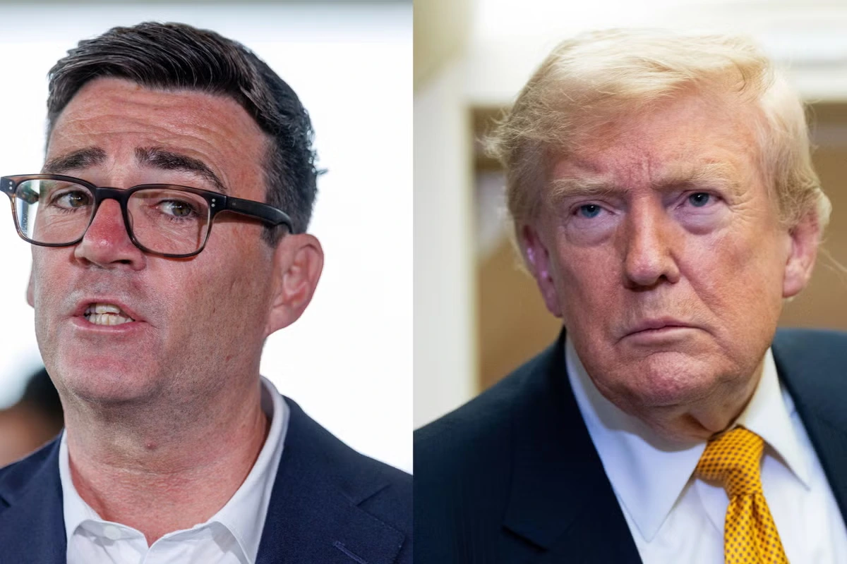 Minister dismisses Burnham’s past Trump criticism as ‘politics’ as PM and president set to meet this week