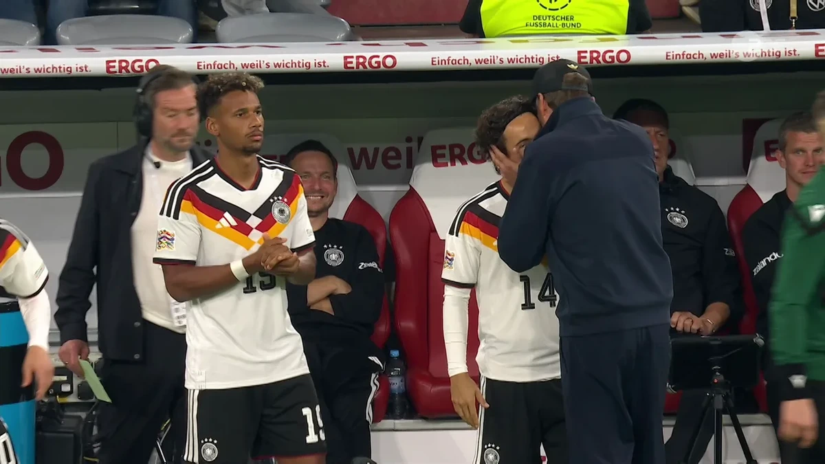 Neuling schreibt deutsche Fußball-Geschichte bei Einwechslung gegen Serbien