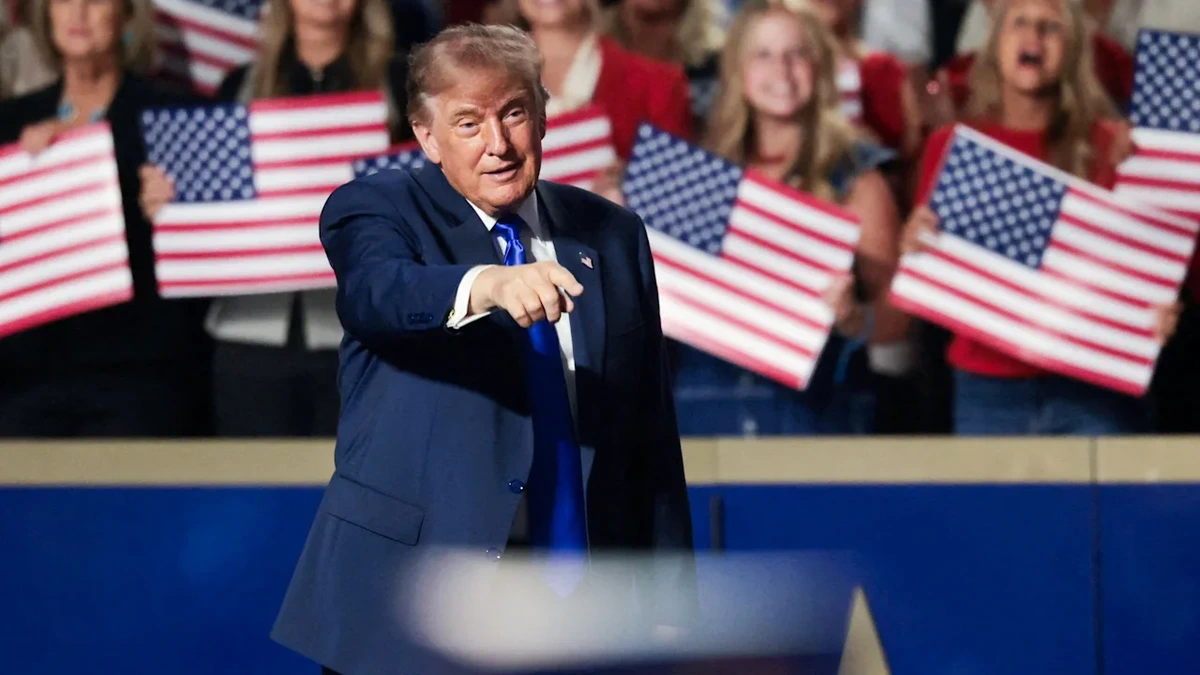 Bei Rede im Weißen Haus: Trump wendet sich an NFL-Star Jaxson Dart