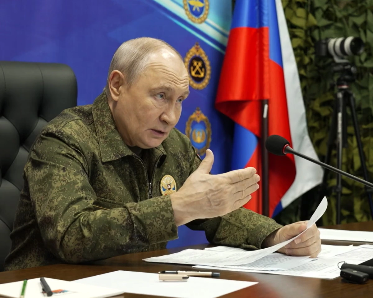 Ukraine war briefing: Russia building non-negotiable ‘security zone’ inside Ukrainian border, Putin declares