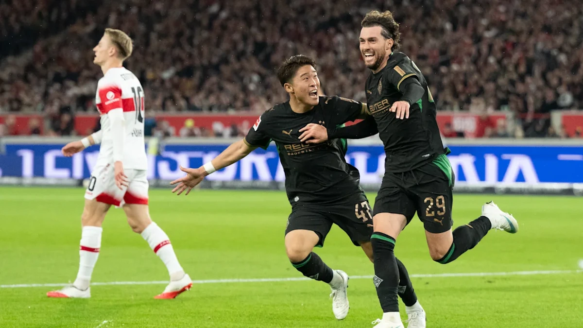 Bundesliga: Gladbachs große Erlösung in Stuttgart