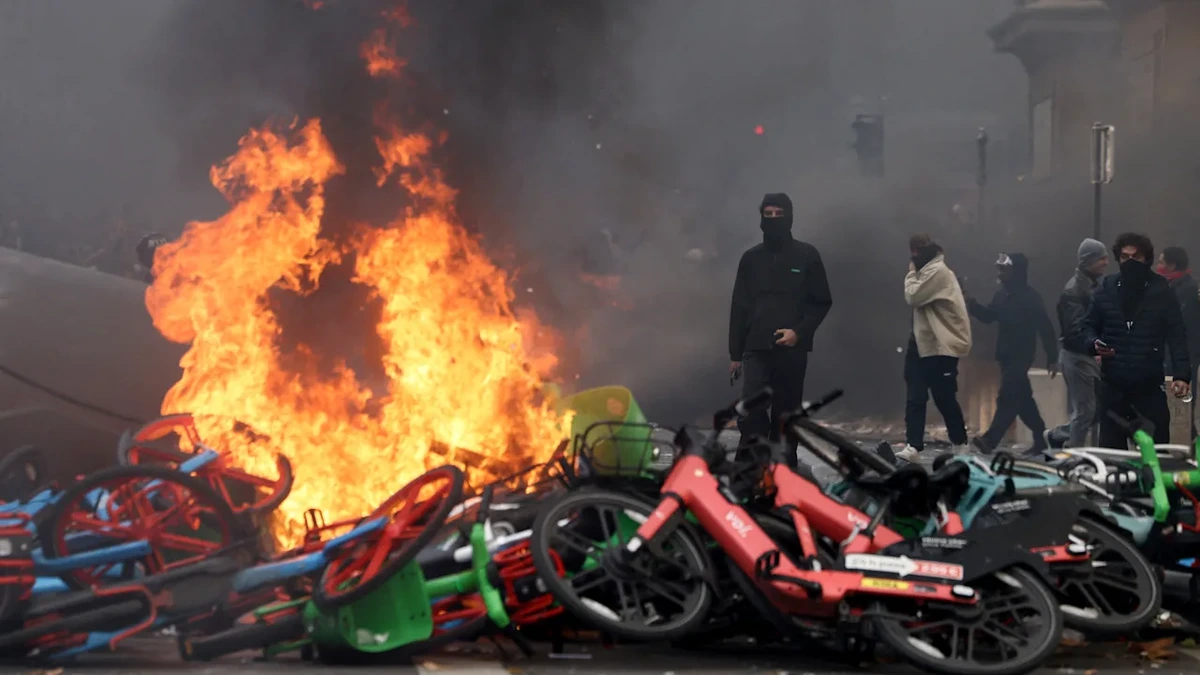 Proteste wie in Frankreich: „Unberechenbarkeit macht Polizei Sorgen“