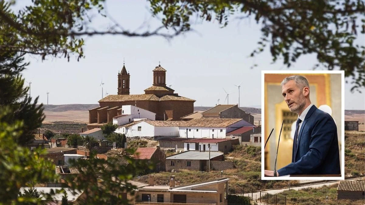 Polémica en un pueblo de Zaragoza con cuatro macrogranjas en suelo de la familia del alcalde, diputado nacional del PP