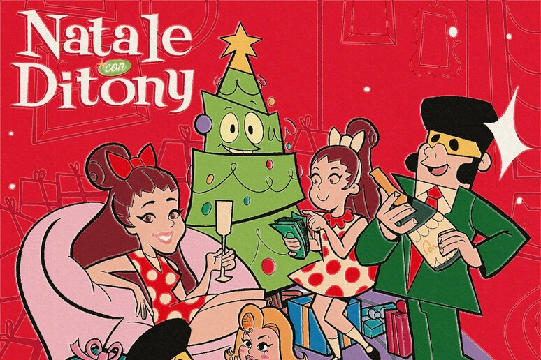 Ditonellapiaga e TonyPitony annunciano Natale con Ditony, il joint album natalizio