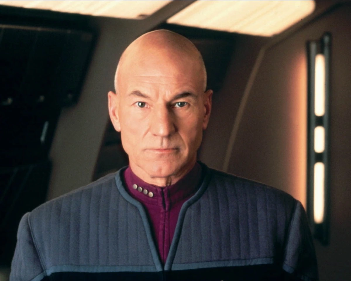 To baldly go: Patrick Stewart was an icon for bald men everywhere