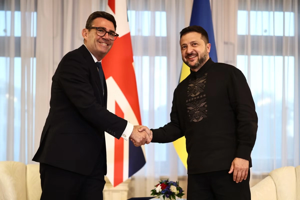 Burnham sends fresh message to Ukraine ahead of Zelensky visit after Trump's diesel deal with Russia