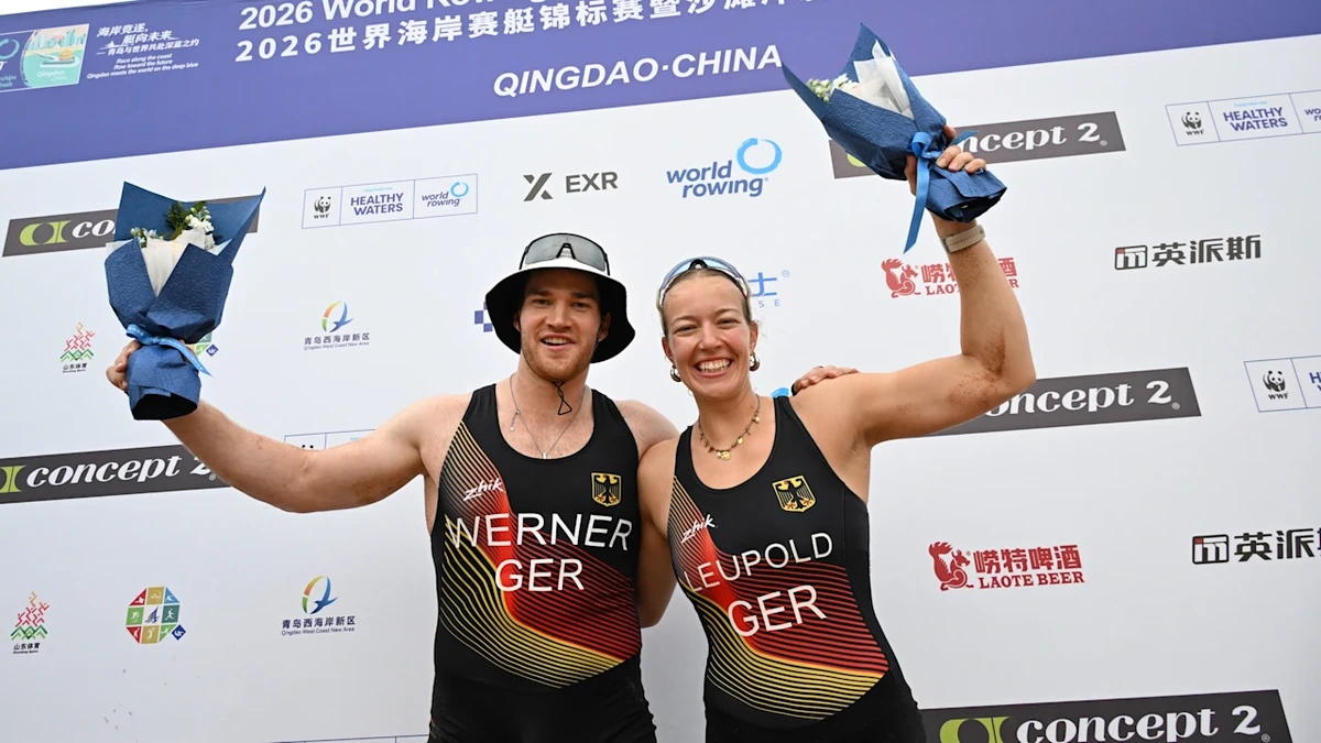 Werner und Leupold: WM-Gold im Küstenrudern, Hoffnung auf Olympia 2028