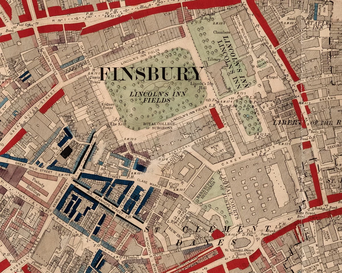 Blue for poor, yellow for posh: the London maps exposing centuries of terrible housing