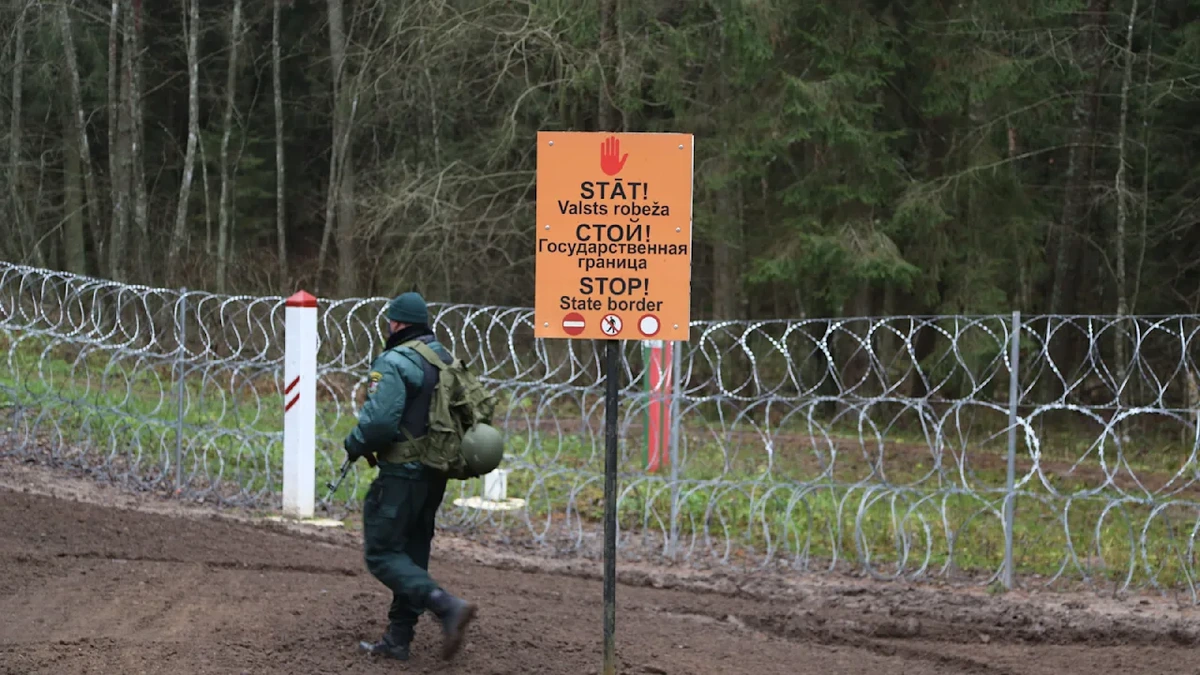 Sie überquerten die Nato-Grenze: Lettland fürchtet die „Schwarzen Russen“