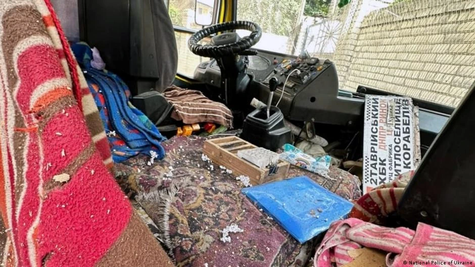 Ucrania: mueren al menos 12 personas en Ucrania en un ataque ruso contra un autobús en Kramatorsk