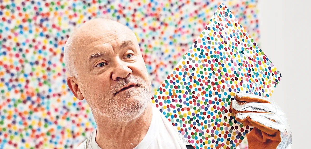 Jubiläum der „Spot“-Paintings – Damien Hirst gestaltet die WELT