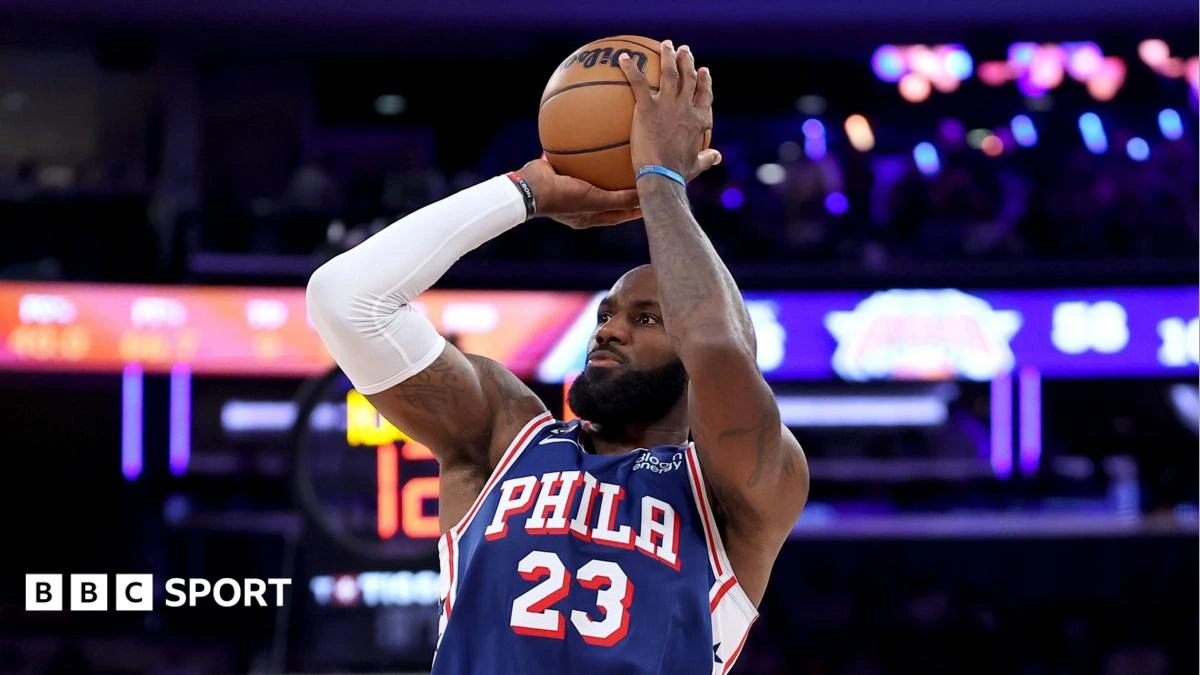 LeBron James' 76ers beat Knicks on NBA opening night