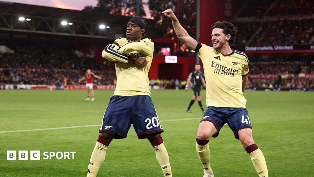 Madueke strikes late but who missed his big chance? - Forest v Arsenal ratings