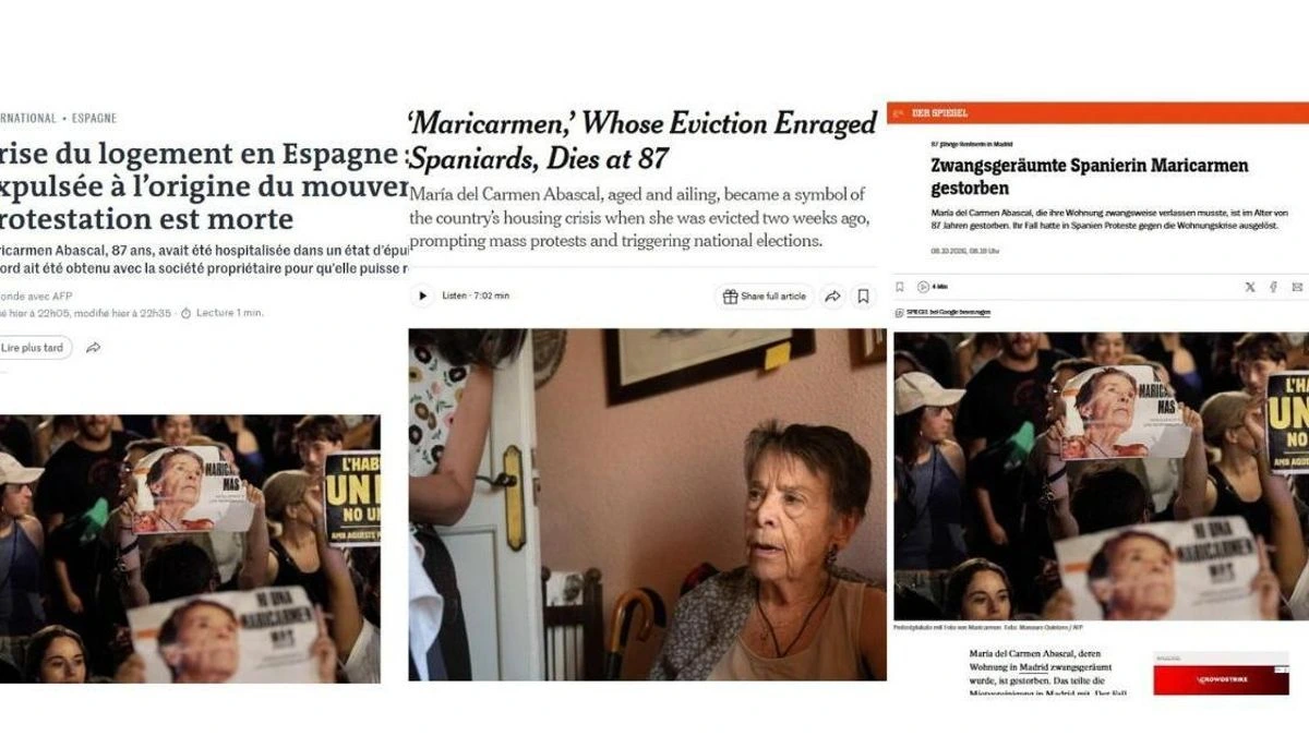 : “La mártir de los inquilinos que reclaman una vivienda digna”